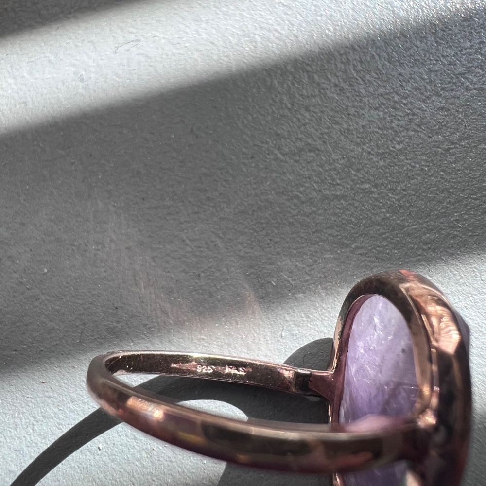 Amethyst ring - Picture 5 of 6